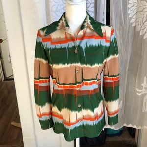 Vintage/mod 70’s blouse. Great colors